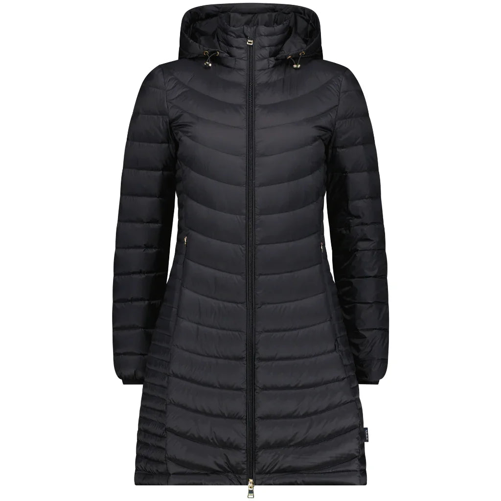 Judy Women's 90/10 Packable Down Coat - Black