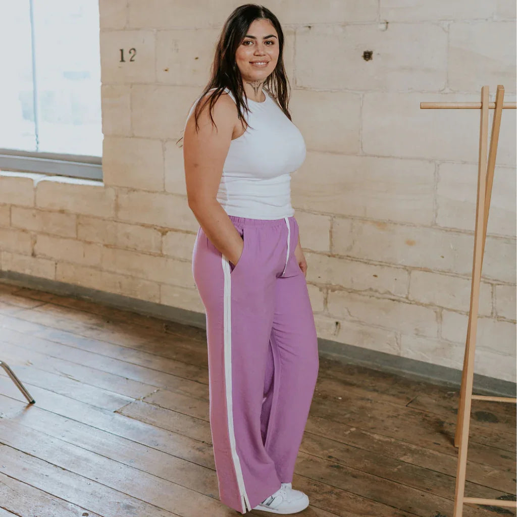 Indiana Women's Wide Leg Pants - Fondant Pink