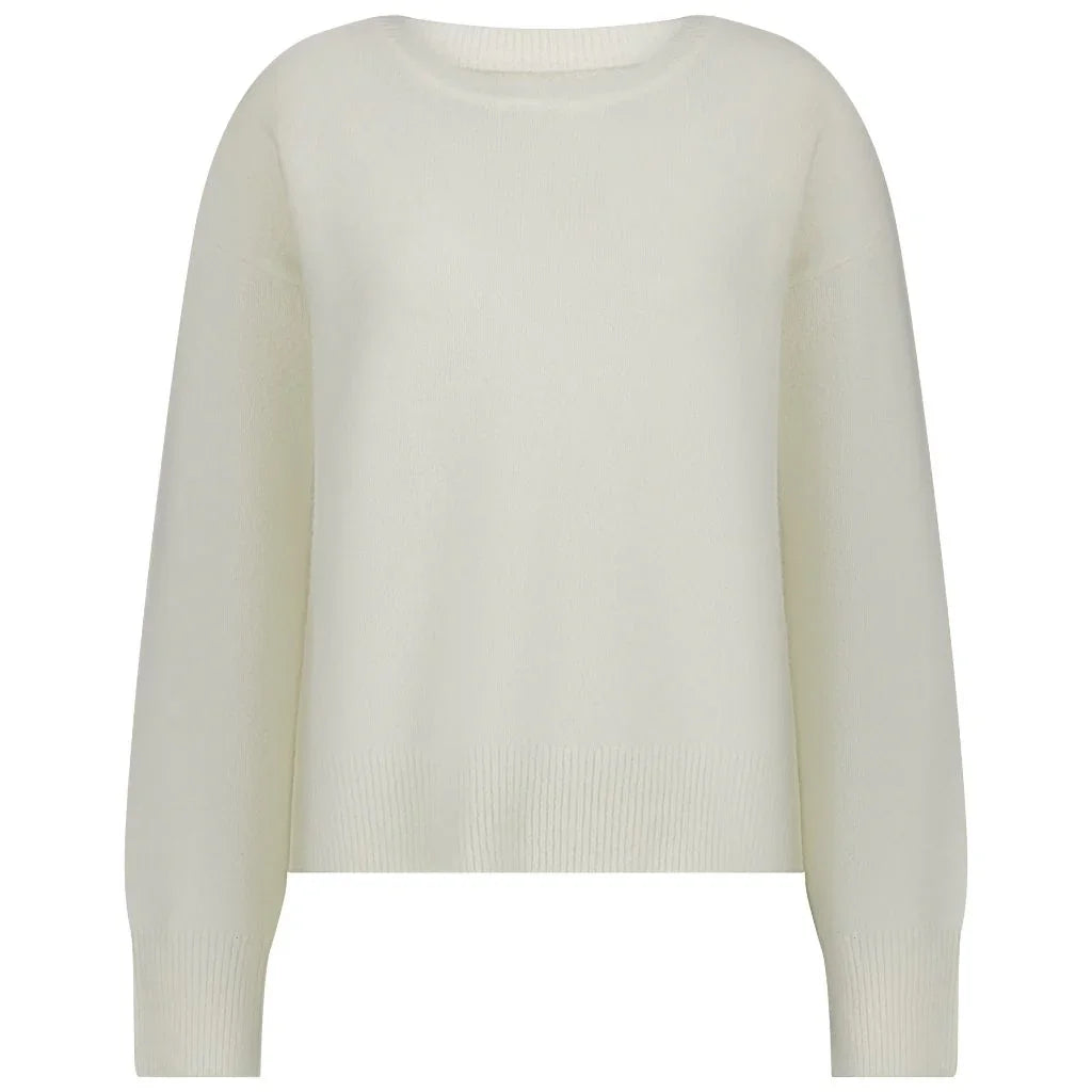 Aleisha Women's Knit Sweater - Cream