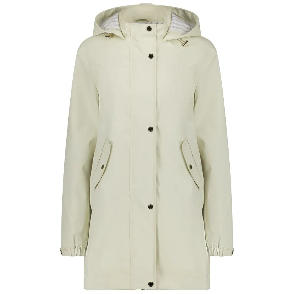 Anika Women's Rain Coat - Cream