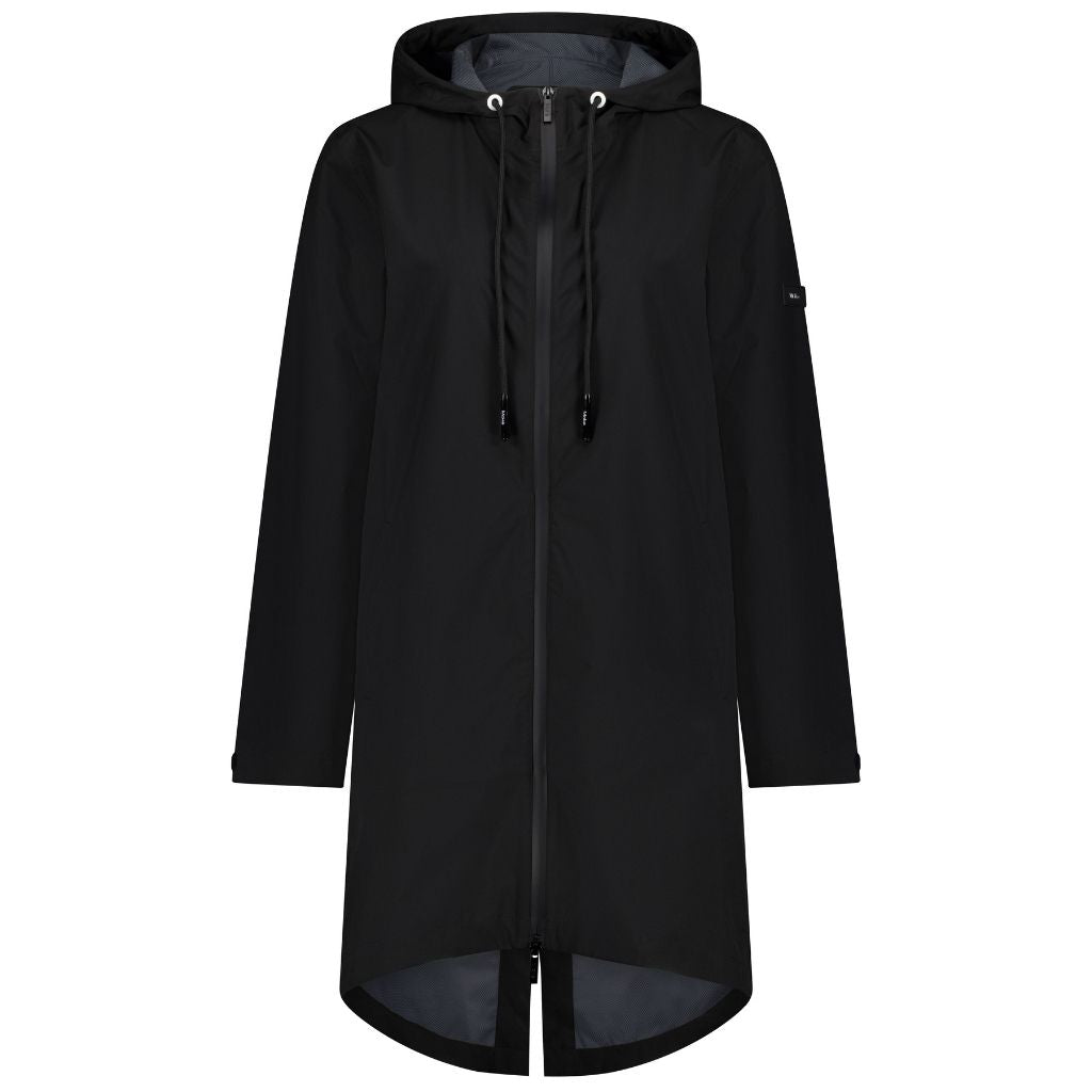 Georgie Women's Rain Coat - Black