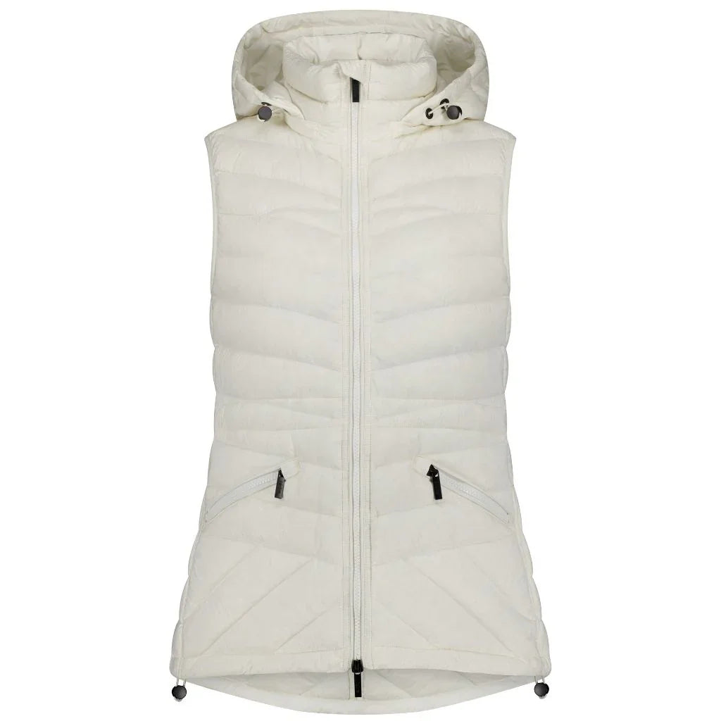 Mary-Claire Women's 90/10 Packable Down Vest - Cream