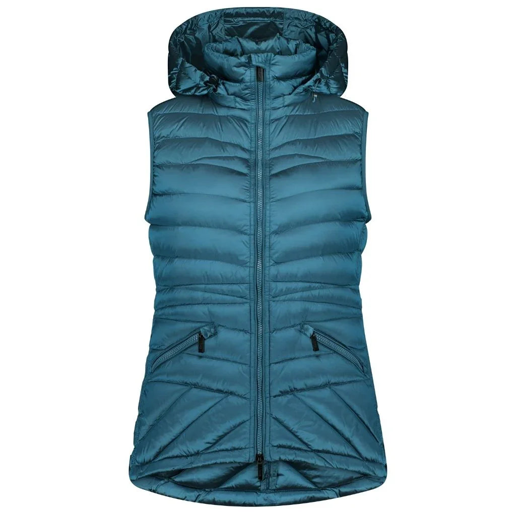 Mary-Claire Women's 90/10 Packable Down Vest - Empire Teal