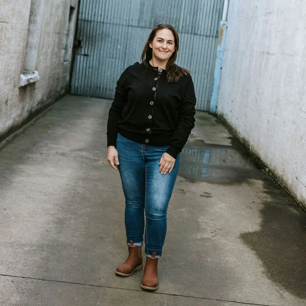 Ainslee Women's Cardigan - Black