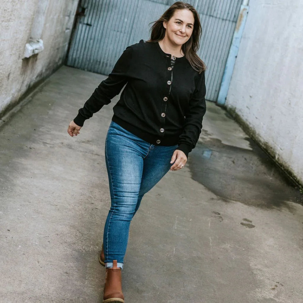 Ainslee Women's Cardigan - Black