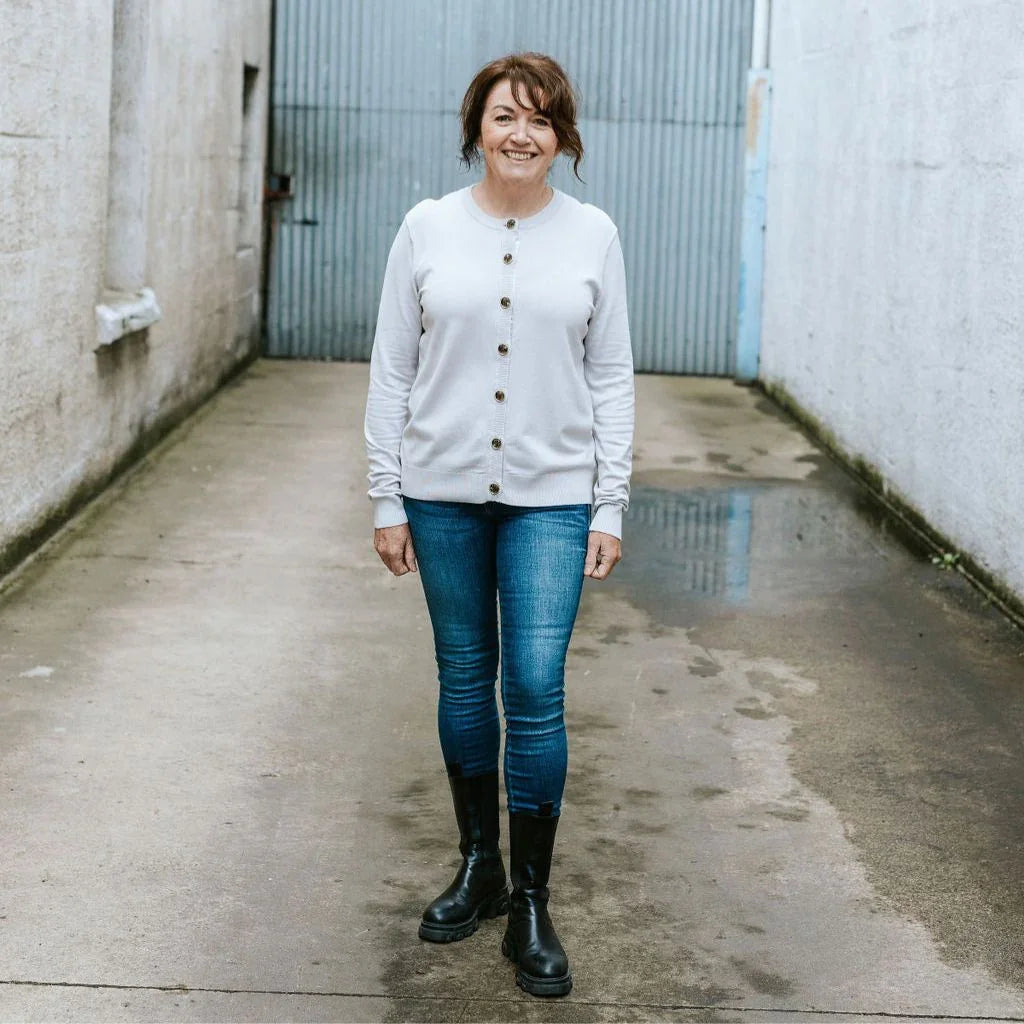 Ainslee Women's Cardigan - Ice Crystal