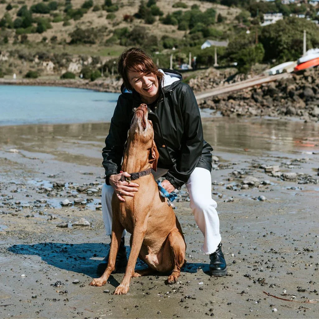 Anika Women's Rain Coat - Black