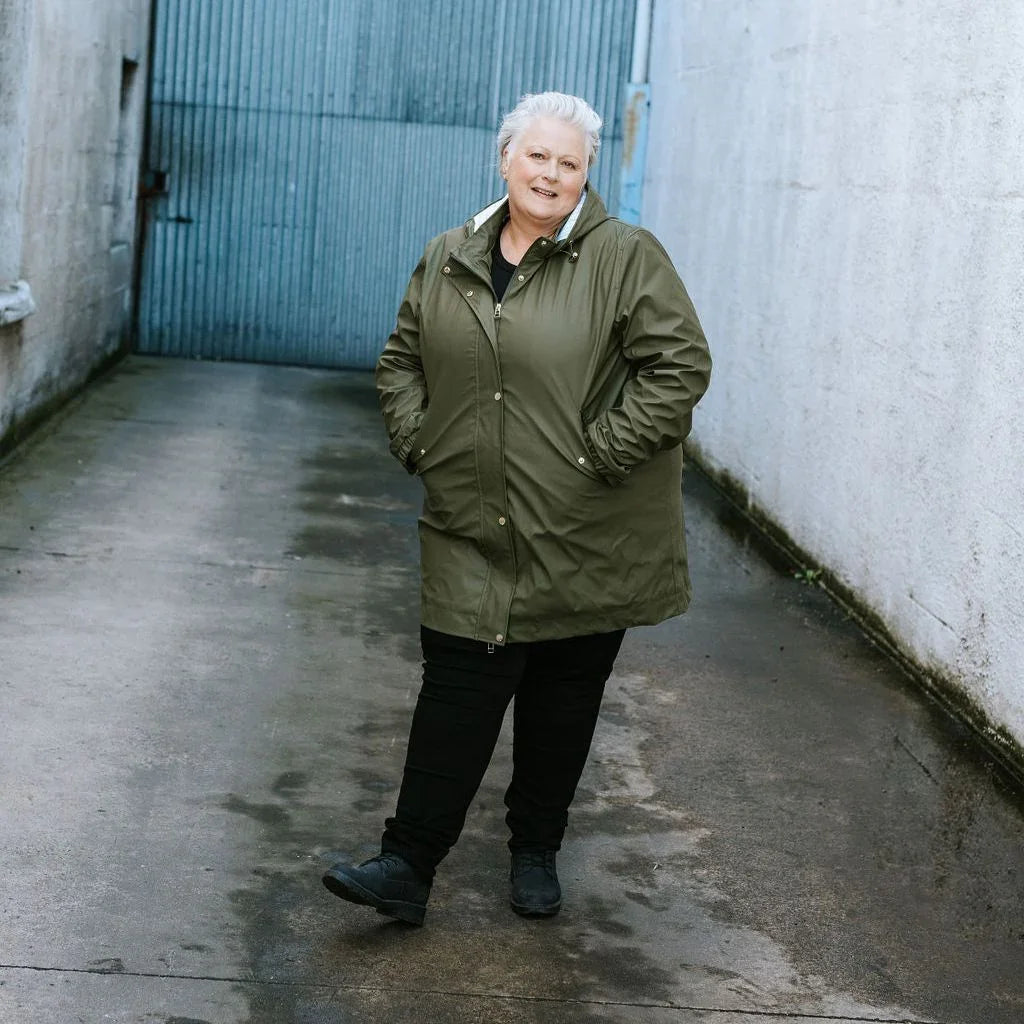 Anika Women's Rain Coat - Loden