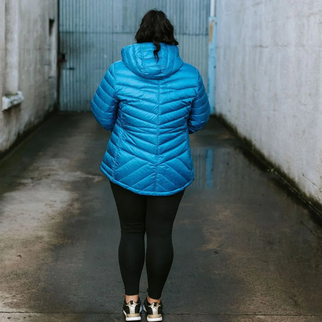 Cushla Women's 90/10 Packable Down Jacket - Imperial Blue