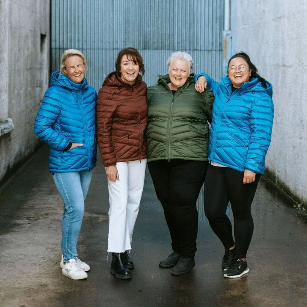 Cushla Women's 90/10 Packable Down Jacket - Black