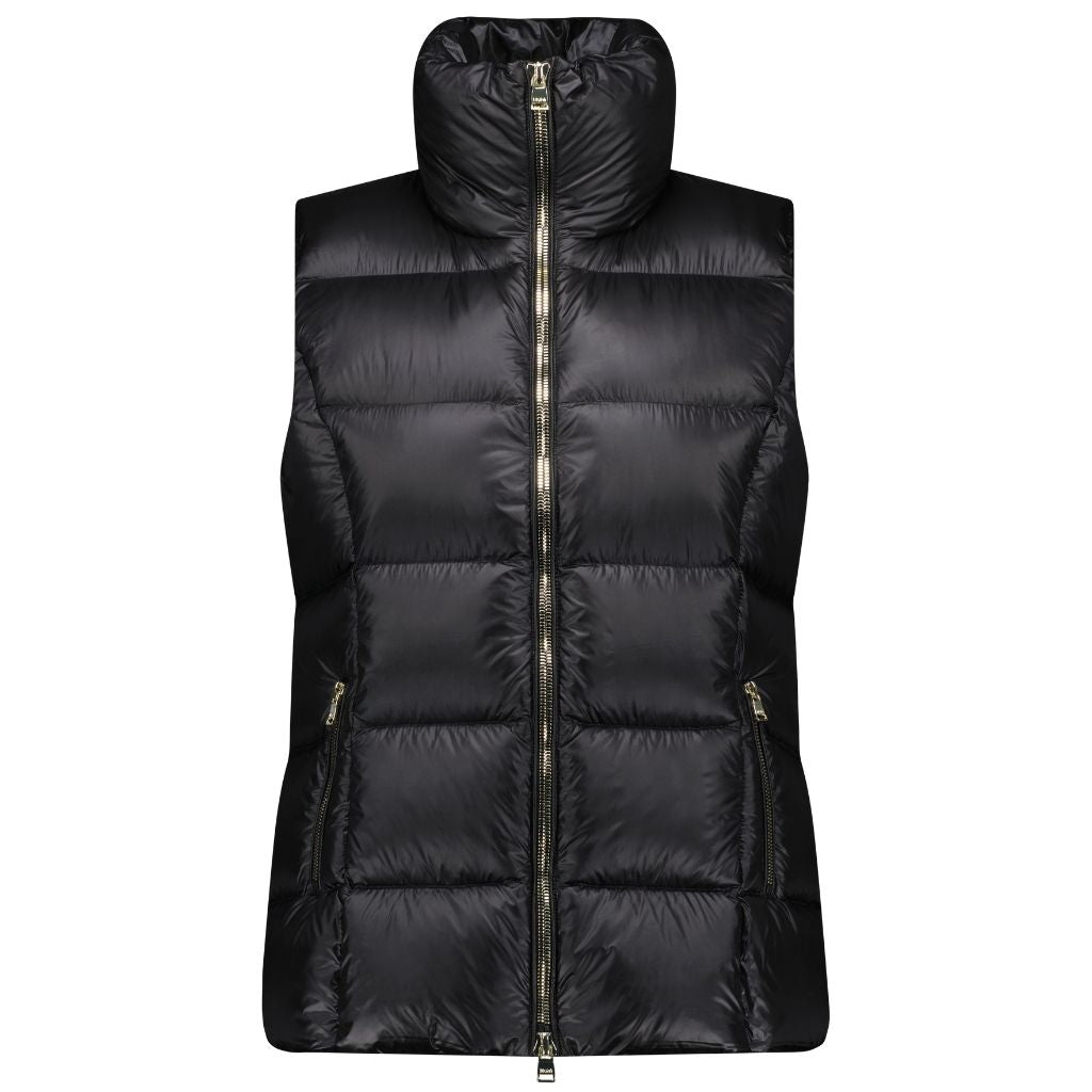 Ester Women's 90/10 Packable Down Vest - Black