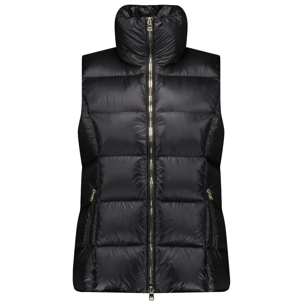 Ester Women's 90/10 Packable Down Vest - Black