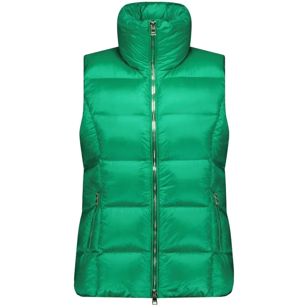 Ester Women's 90/10 Packable Down Vest - Emerald