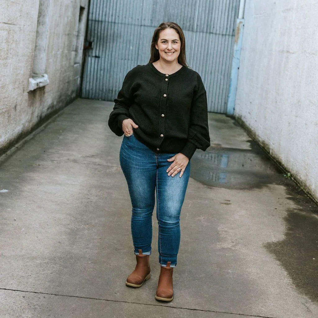 Hilary Women's Cardigan - Black