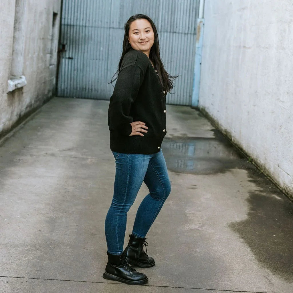 Hilary Women's Cardigan - Black