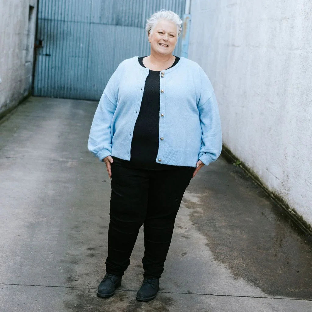 Hilary Women's Cardigan - Glacier Blue