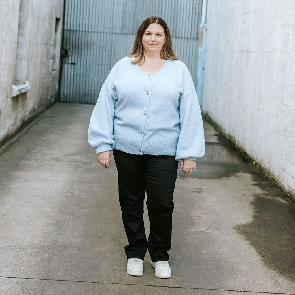 Hilary Women's Cardigan - Glacier Blue