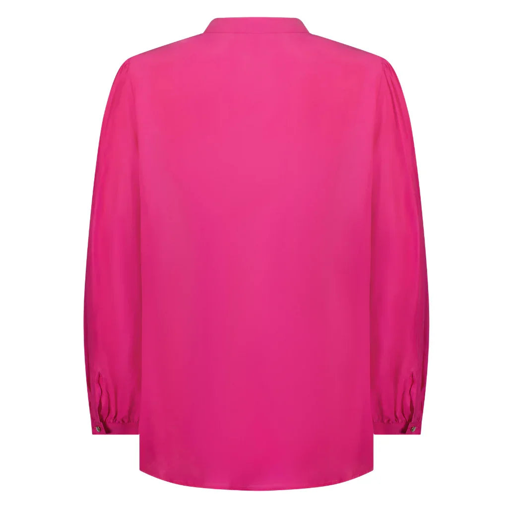 Jade Women's Cupro Blouse - Flamingo