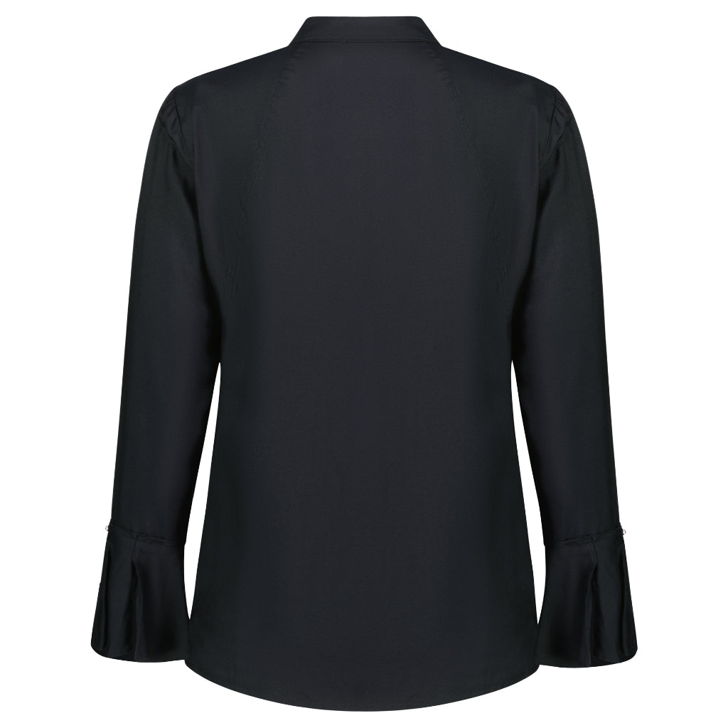 Joleen Women's Cupro Blouse - Black