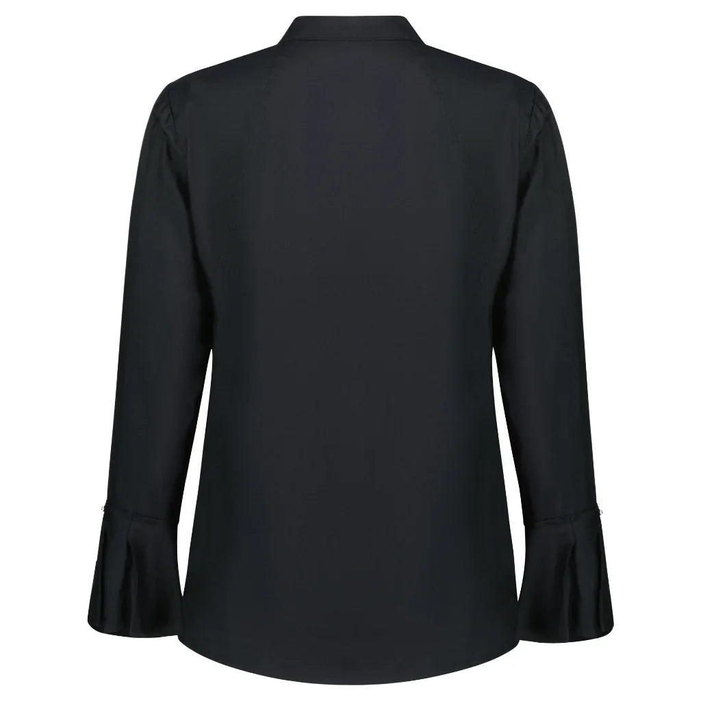 Joleen Women's Cupro Blouse - Black