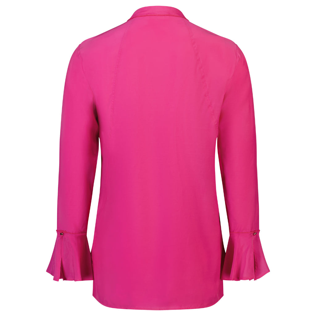 Joleen Women's Cupro Blouse - Flamingo
