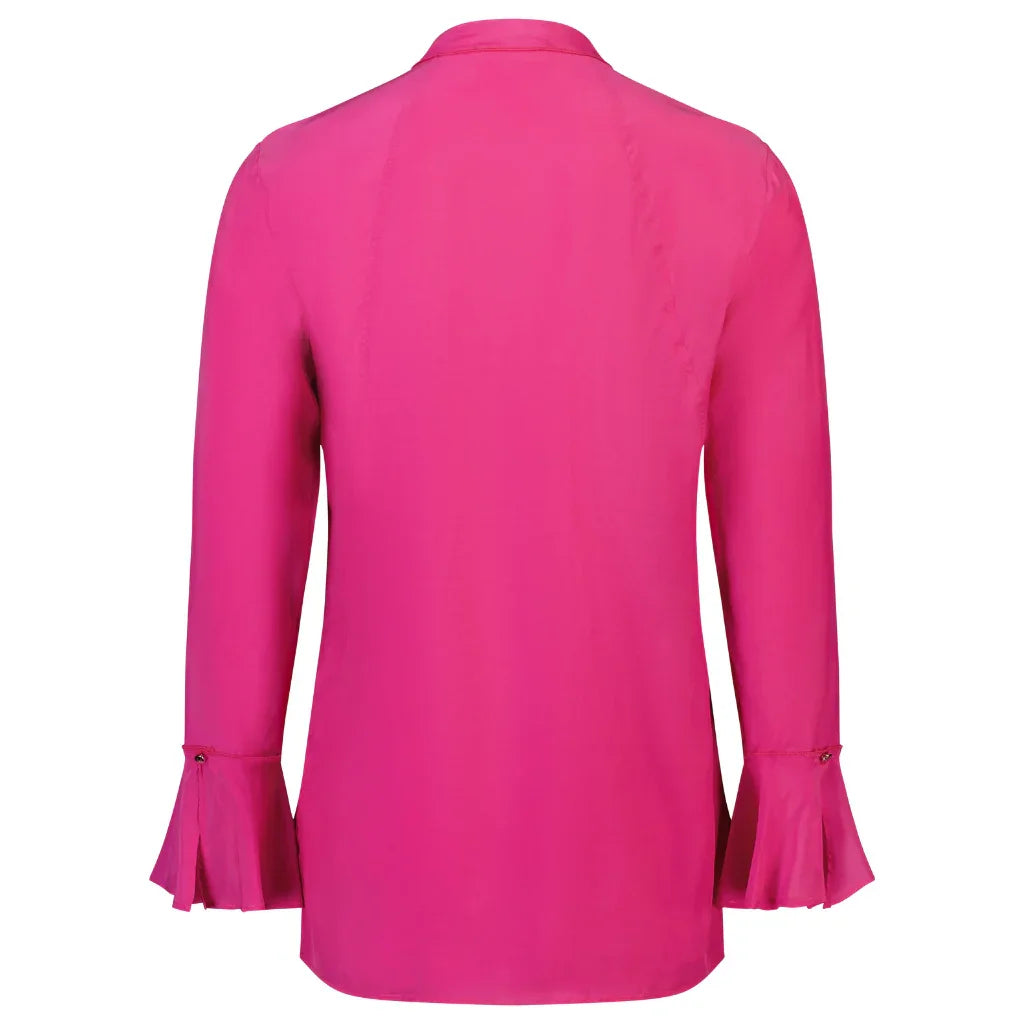 Joleen Women's Cupro Blouse - Flamingo