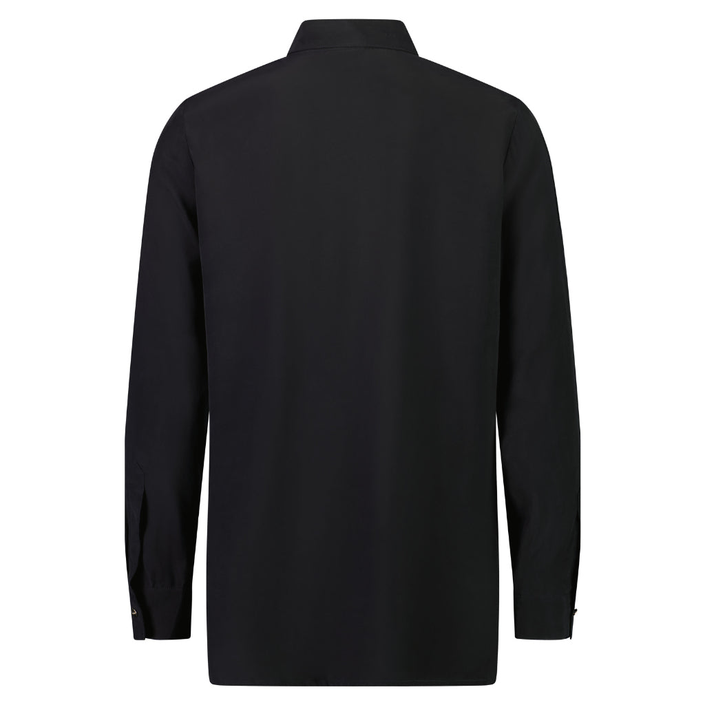 Katie Women's Cupro Blouse - Black
