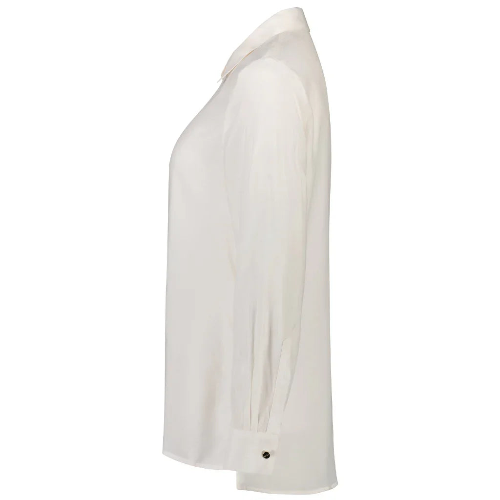 Katie Women's Cupro Blouse - Coconut Milk