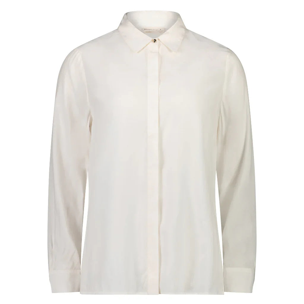 Katie Women's Cupro Blouse - Coconut Milk