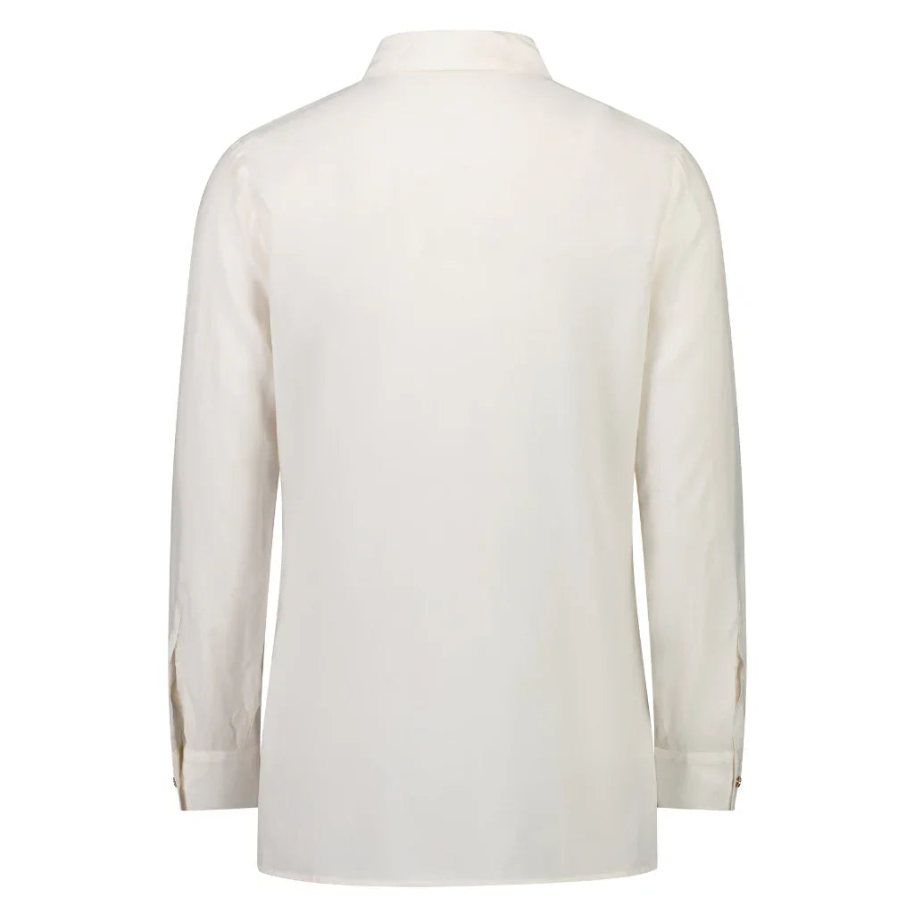 Katie Women's Cupro Blouse - Coconut Milk