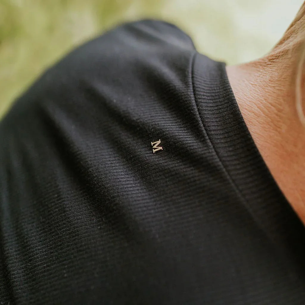 Lina Women's Long Sleeve Knit - Black