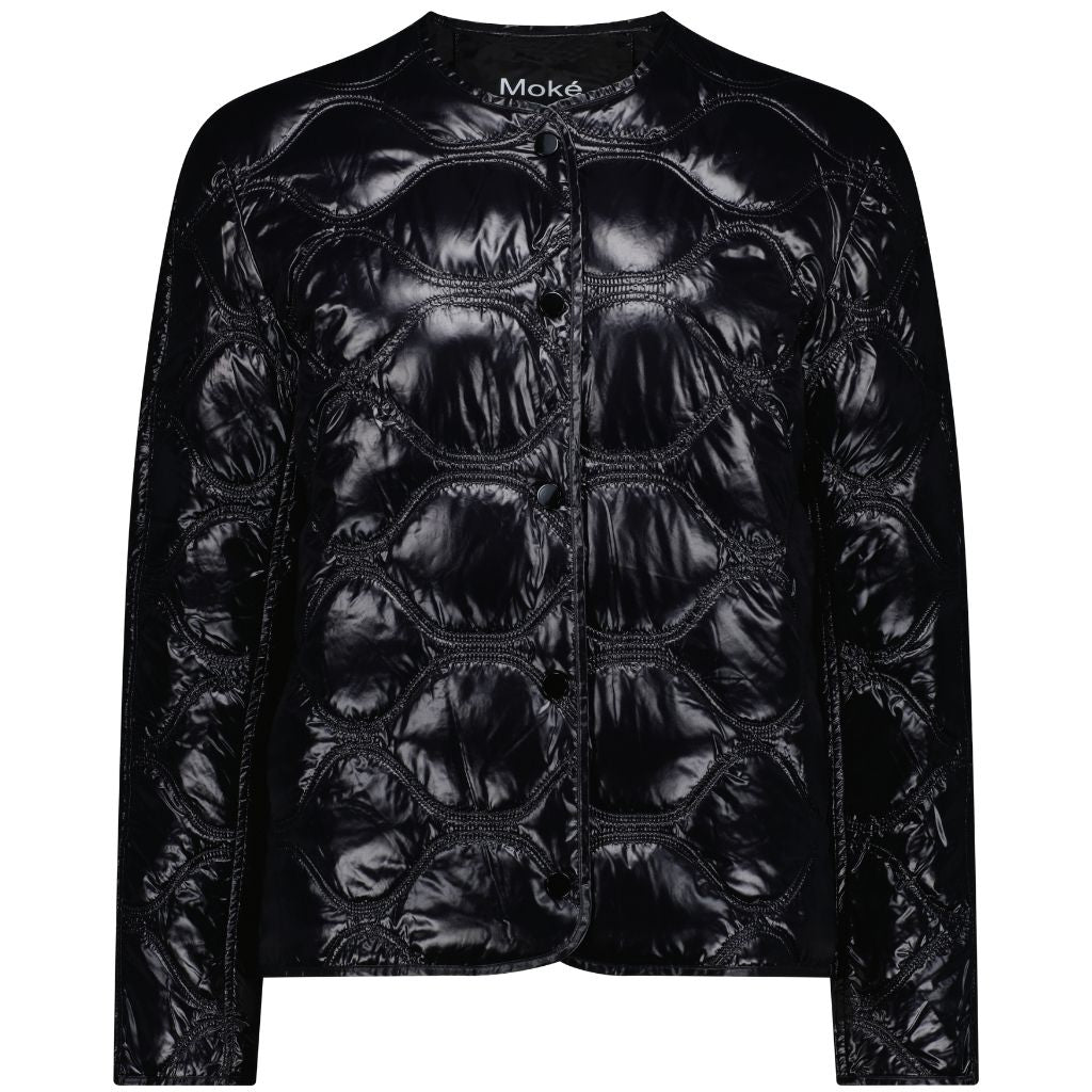 Liss Women's 90/10 Down Quilted Jacket - Black