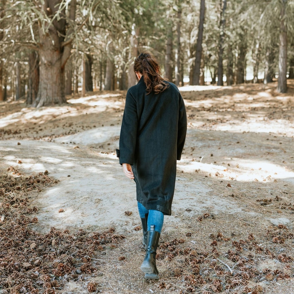 Maddie Women's Wool Coat - Black