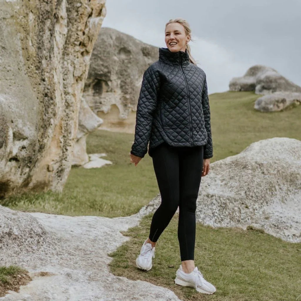 Melissa Women's Quilted Jacket - Black