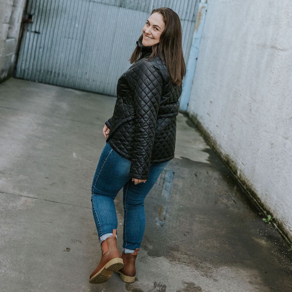 Melissa Women's Quilted Jacket - Black