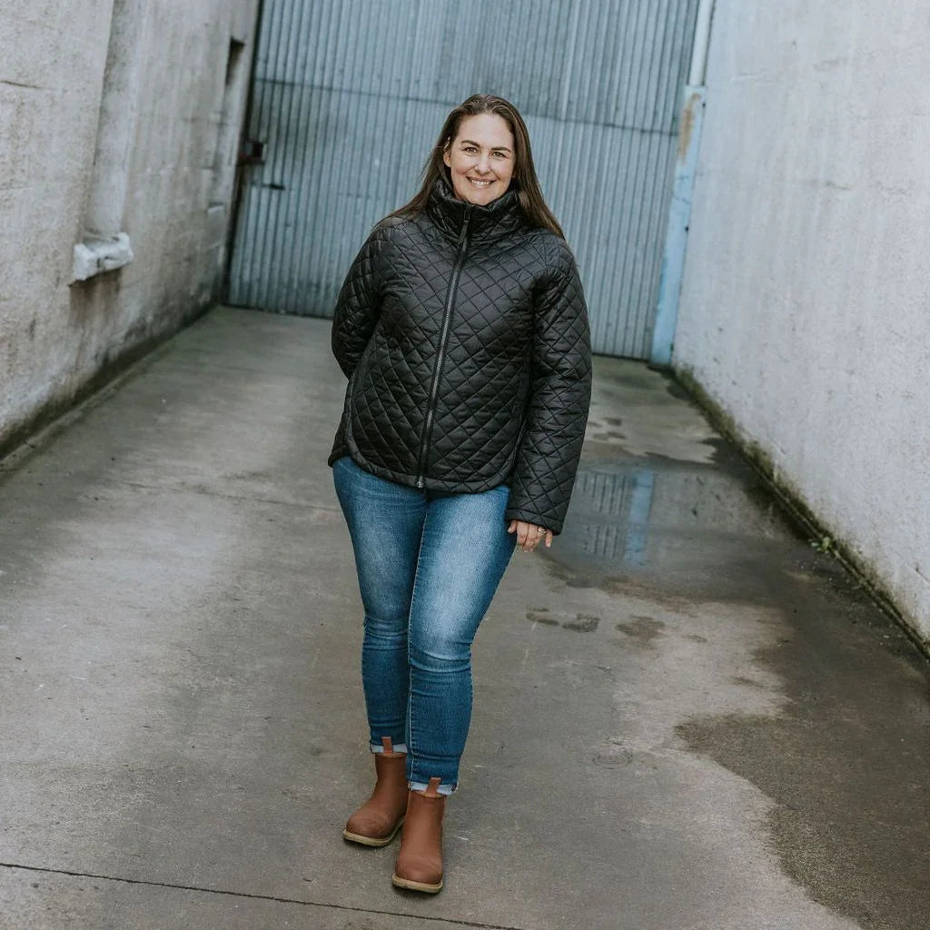 Melissa Women's Quilted Jacket - Black