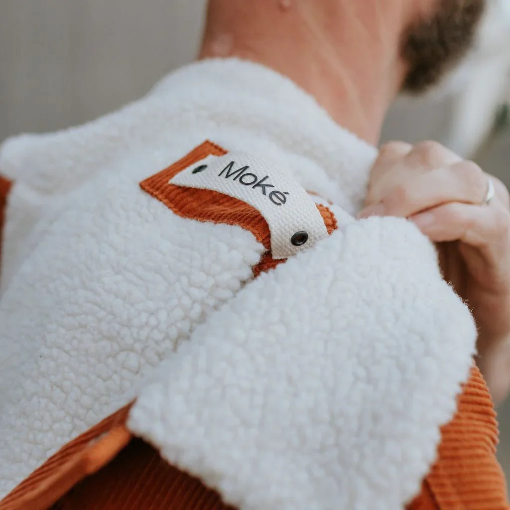 Hammer Men's Cord/Sherpa Jacket - Chestnut/White Sherpa