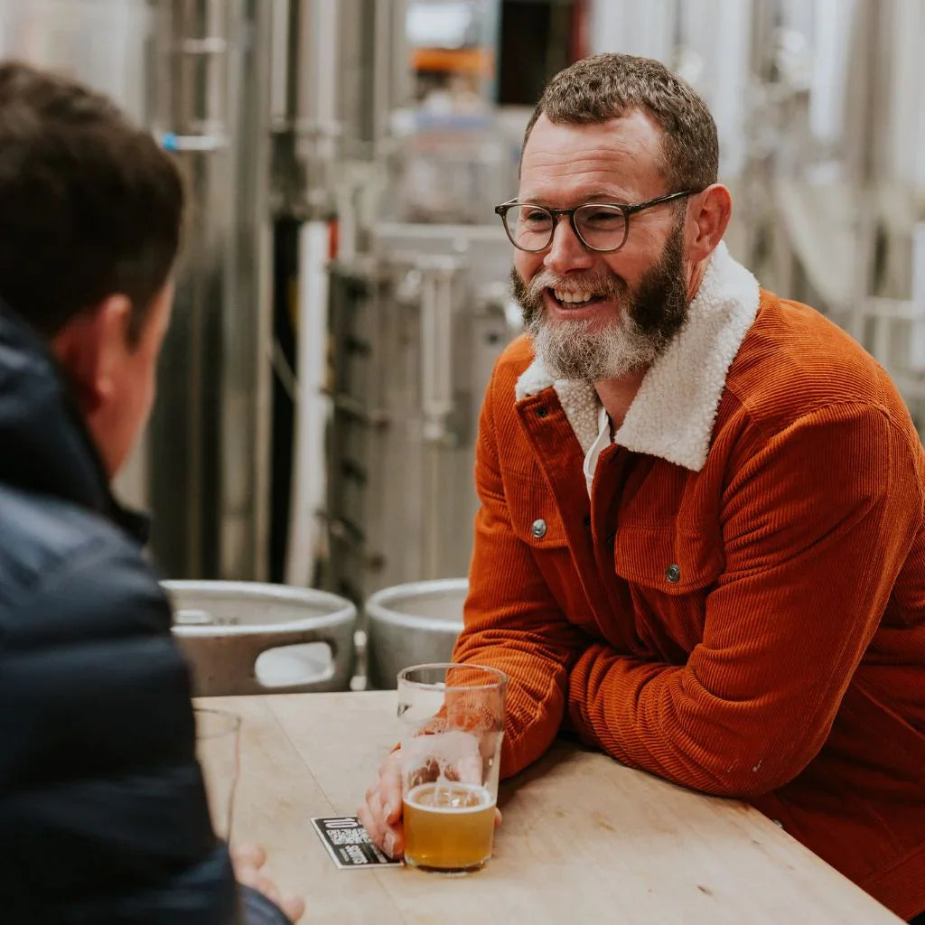 Hammer Men's Cord/Sherpa Jacket - Chestnut/White Sherpa