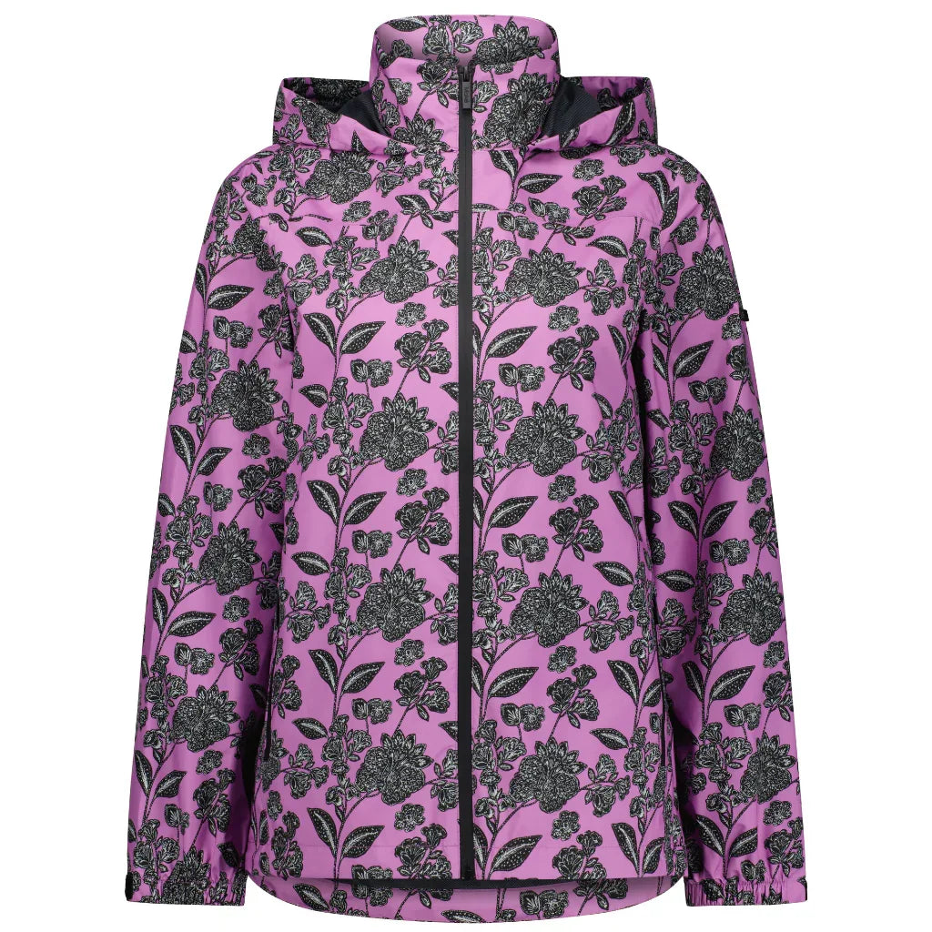 Alex Women's Waterproof Rain Jacket - Flora Print