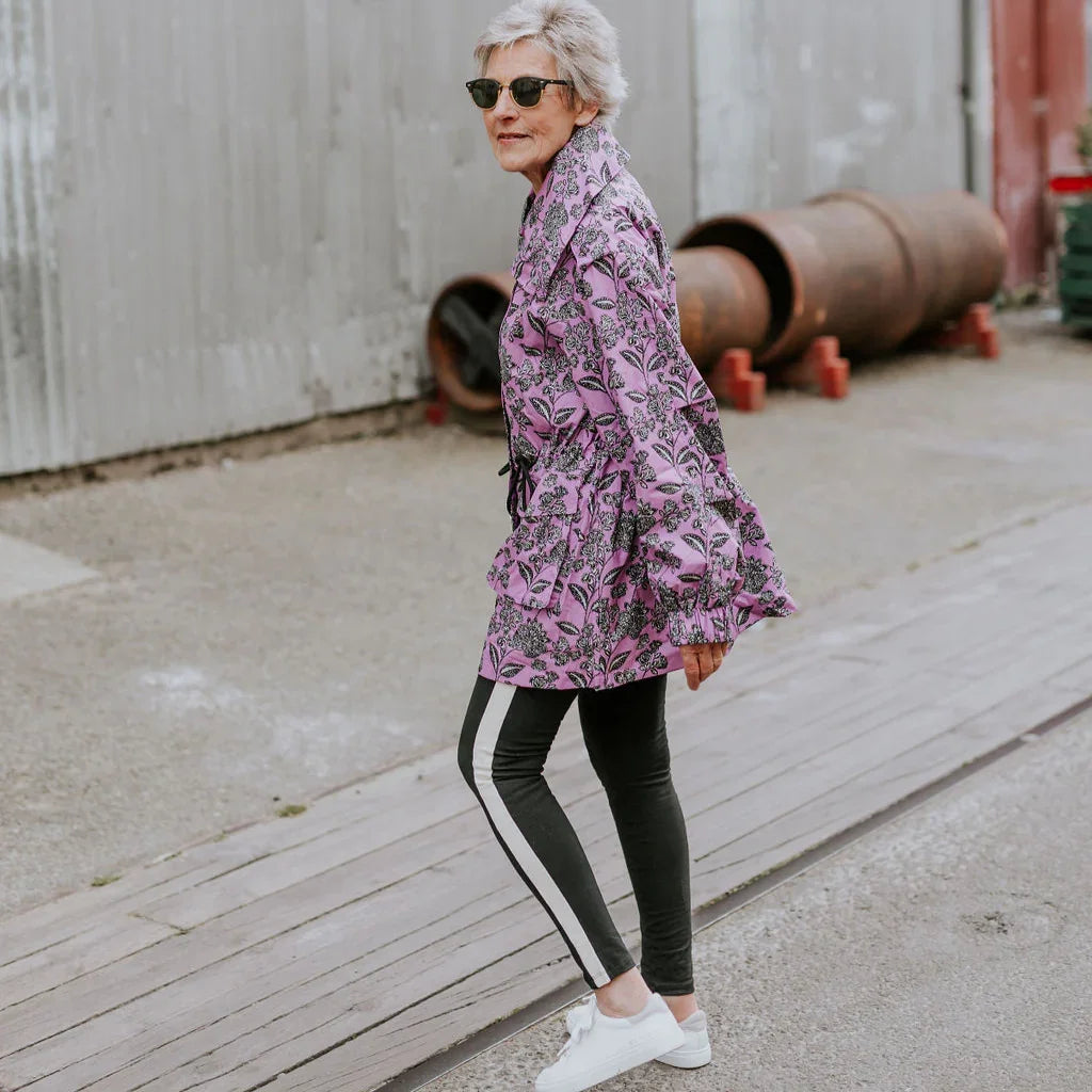 Marlow Women's Waterproof Rain Jacket - Flora Print