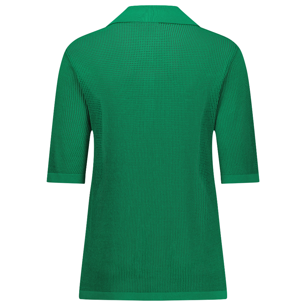 Cedar Women's Button Up Tee - Shamrock