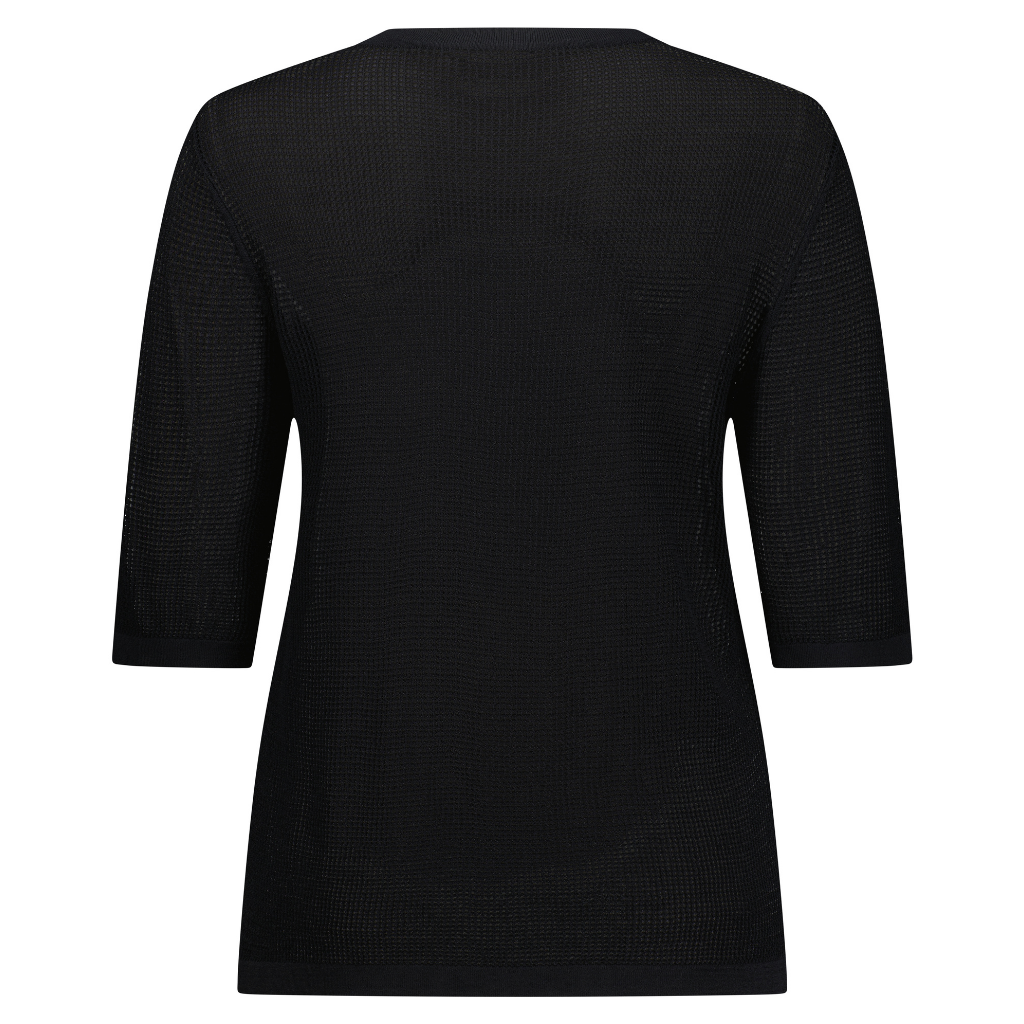 Florence Women's Short Sleeved Crew - Black