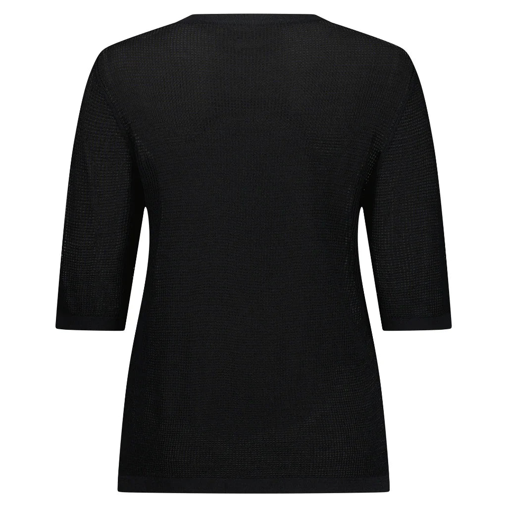 Florence Women's Short Sleeved Crew - Black