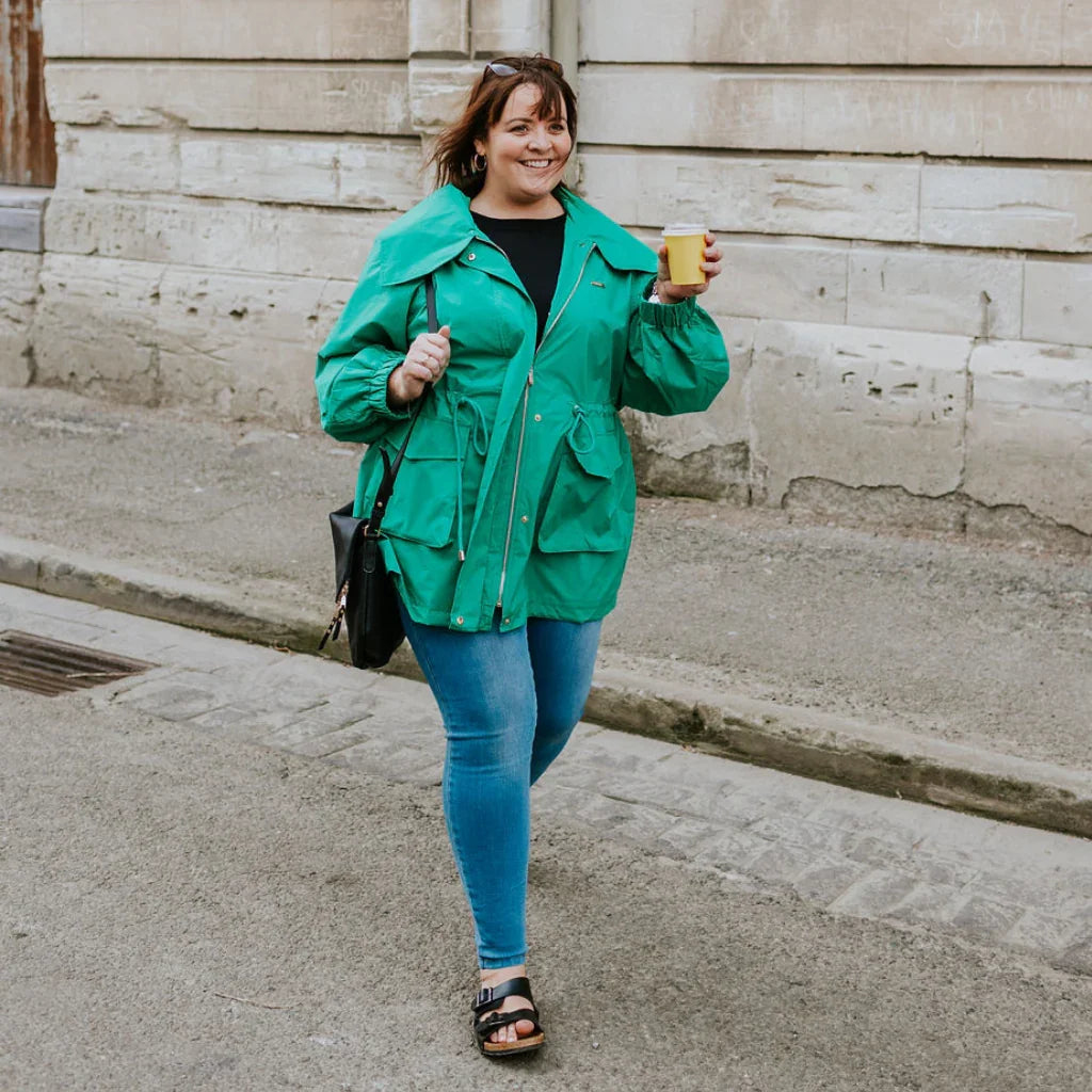 Marlow Women's Waterproof Rain Jacket - Shamrock