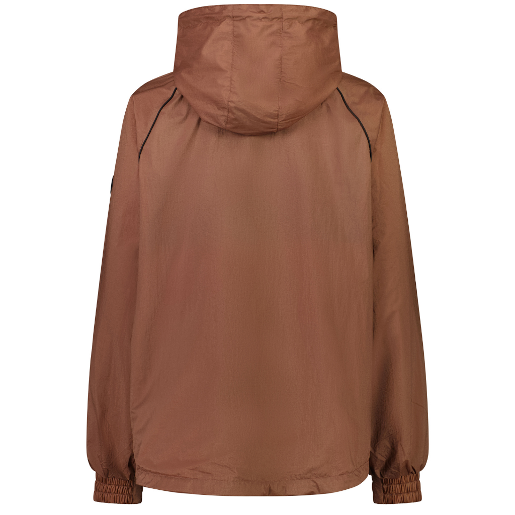 Ngapera Women's Wind Breaker - Desert with Black Trim