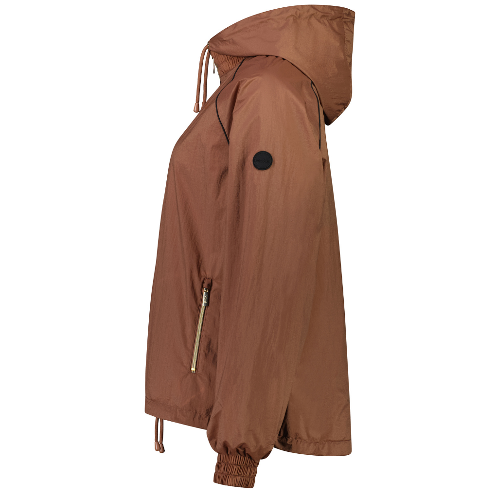 Ngapera Women's Wind Breaker - Desert with Black Trim