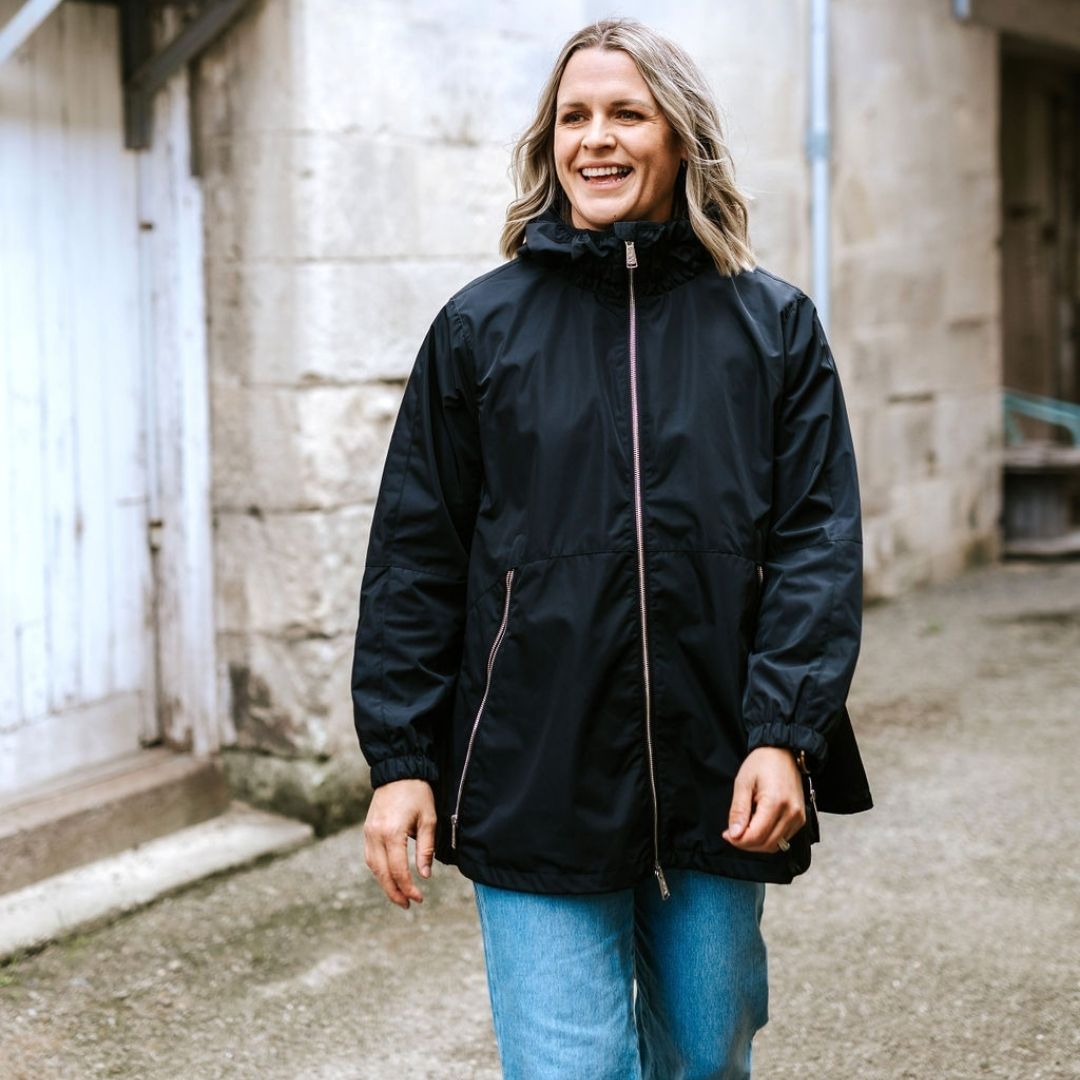 Sadie Women's Rain Jacket - Black