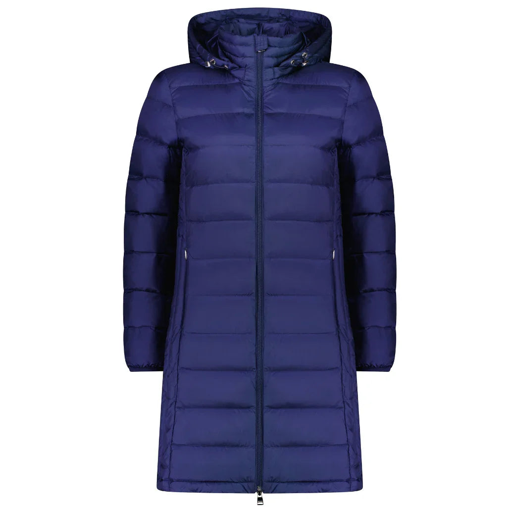 Sarah Women's 90/10 Packable Down Coat - Moonlight