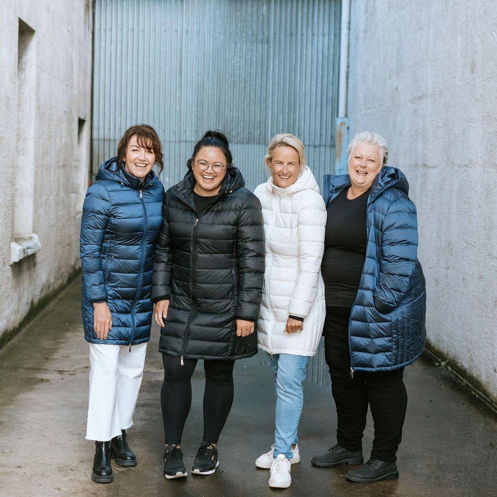 Sarah Women's 90/10 Packable Down Coat - Cream