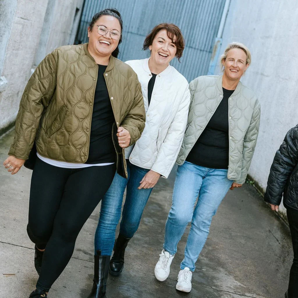 Talei Women's Quilted Bomber - Loden